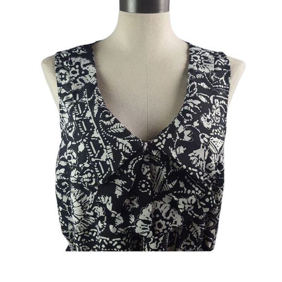 BeBop Women Dress Black White multi color Summer Sun Light - Picture 2 of 11